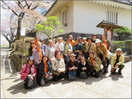 お花見昼食会1